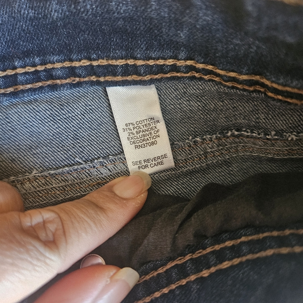 Est. 1946 Denim Women's Size 16 Blue Jeans With Ankle Lace Up - Picture 4 of 11